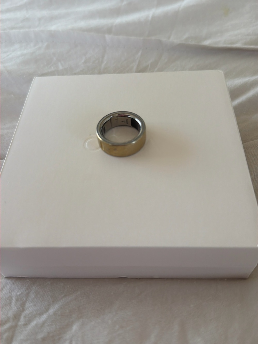 Oura Two-Tone Gold and Silver Band Ring